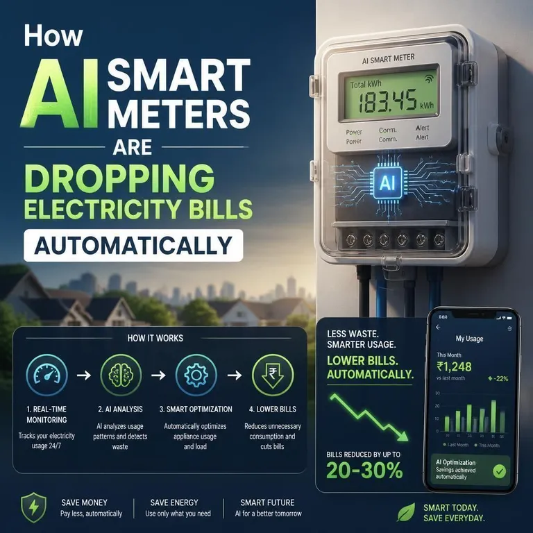 How AI Smart Meters Are Dropping Electricity Bills Automatically for Homeowners