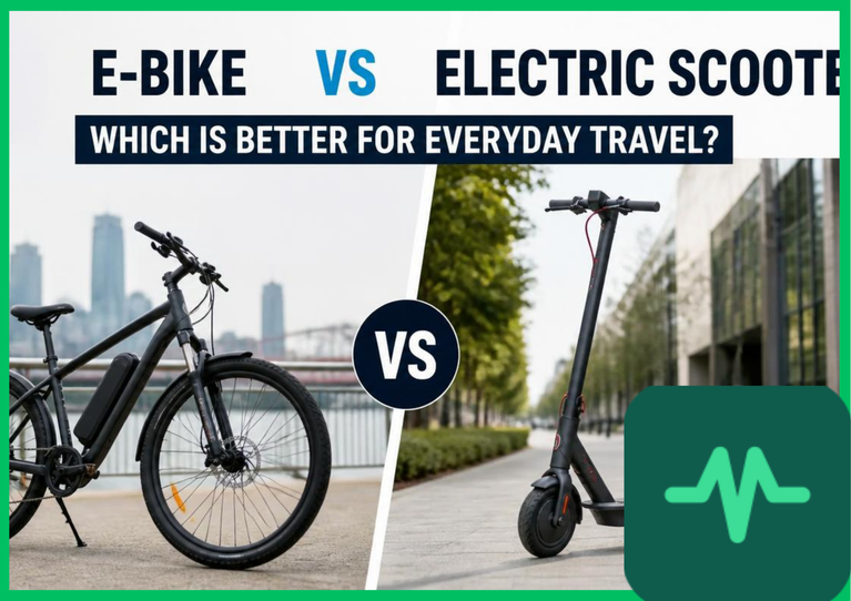 E-Bike vs Electric Scooter: Which Is Better for Everyday Travel?