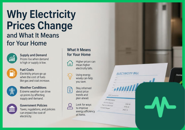 Why Electricity Prices Change and What It Means for Your Home