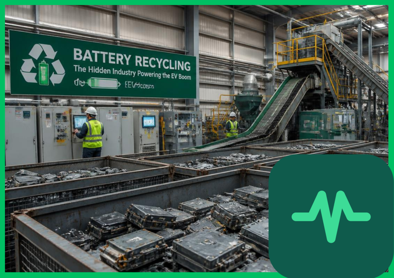 Battery Recycling: The Hidden Industry Powering the EV Boom