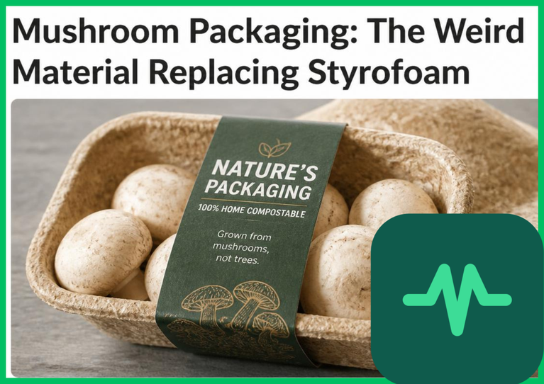 Mushroom Packaging: The Weird Material Replacing Styrofoam