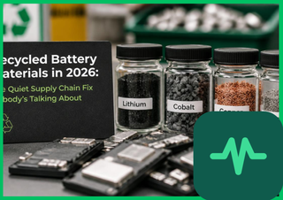 Recycled Battery Materials in 2026: The Quiet Supply Chain Fix Nobody's Talking About