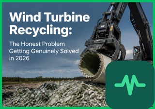 Wind Turbine Recycling: The Honest Problem Getting Genuinely Solved in 2026