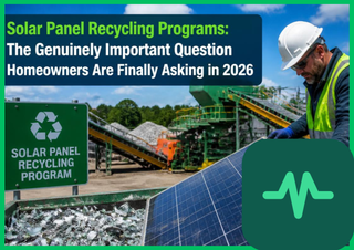 Solar Panel Recycling Programs: The Genuinely Important Question Homeowners Are Finally Asking in 2026