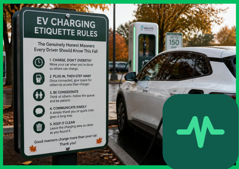 EV Charging Etiquette Rules: The Genuinely Honest Manners Every Driver Should Know This Fall