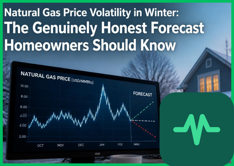 Natural Gas Price Volatility in Winter: The Genuinely Honest Forecast Homeowners Should Know