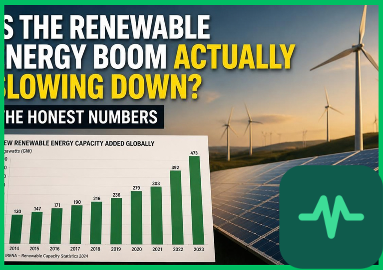 Is the Renewable Energy Boom Actually Slowing Down? The Honest Numbers