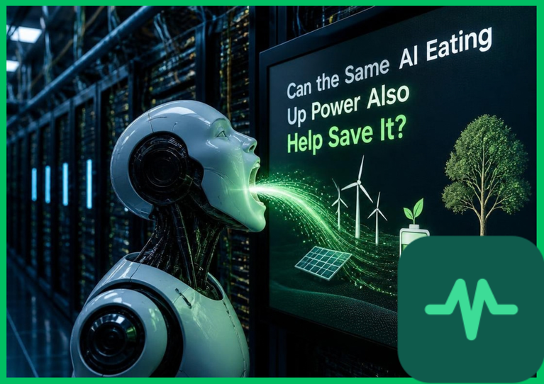 Can the Same AI Eating Up Power Also Help Save It?